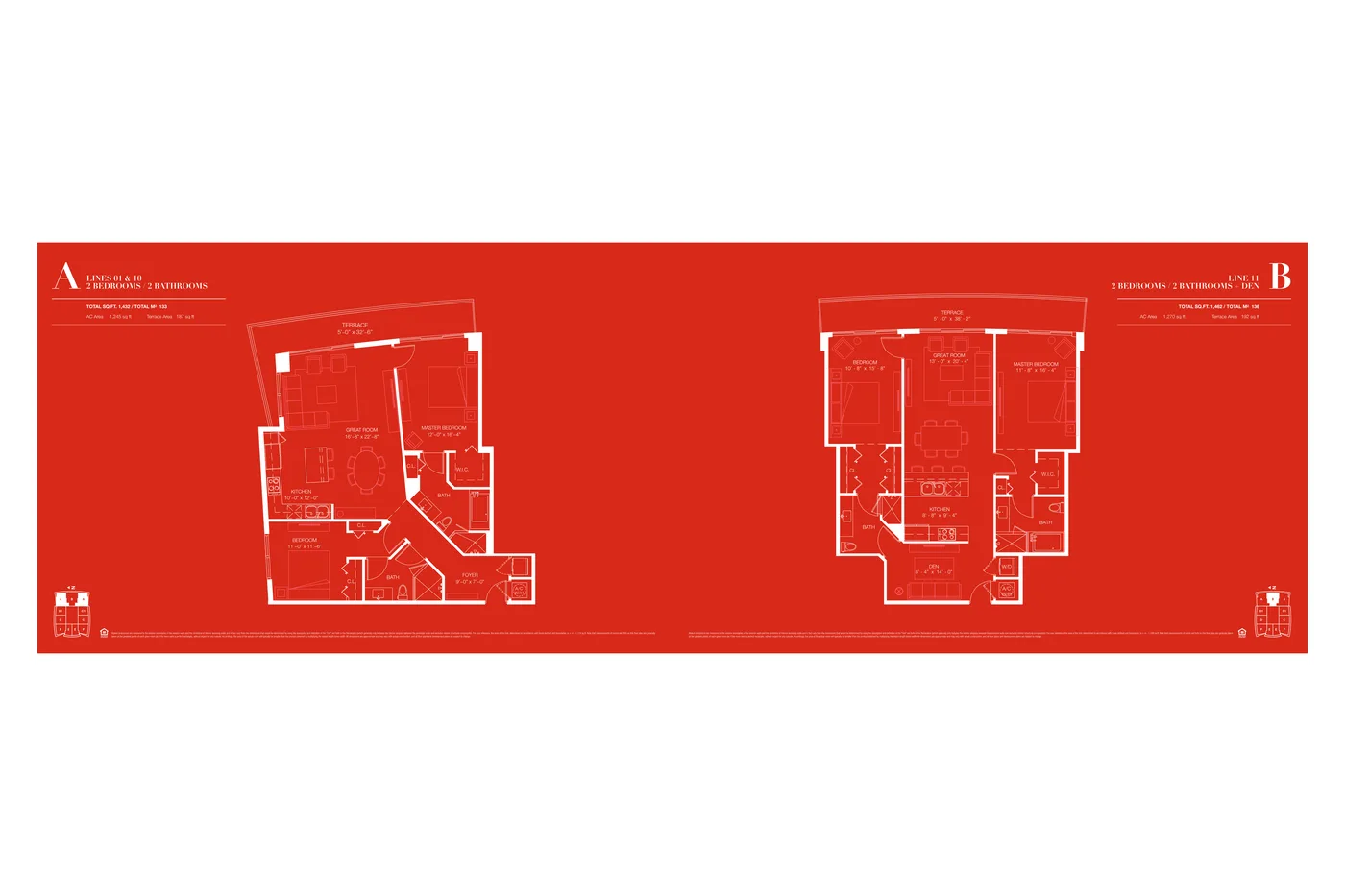 1100 Millecento floor plan Plan 1