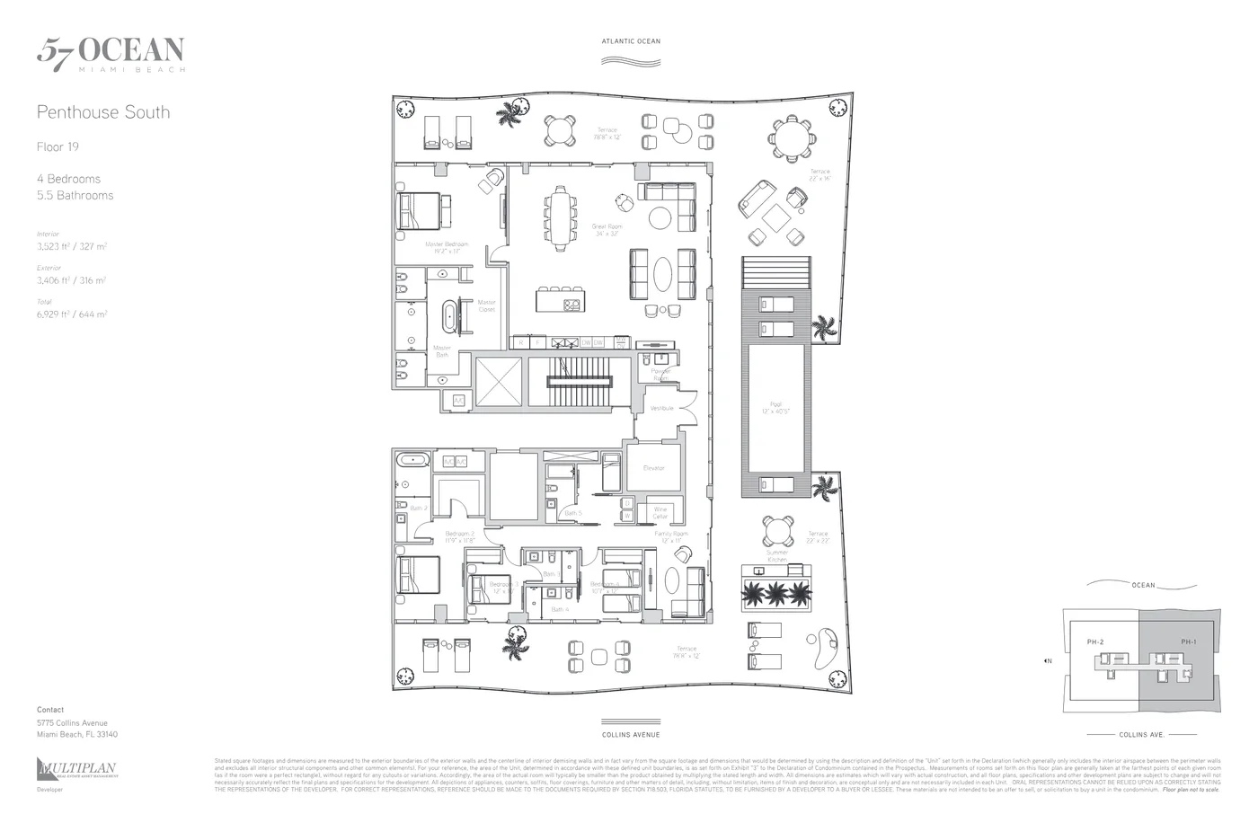 57 Ocean Condominium floor plan Plan 11