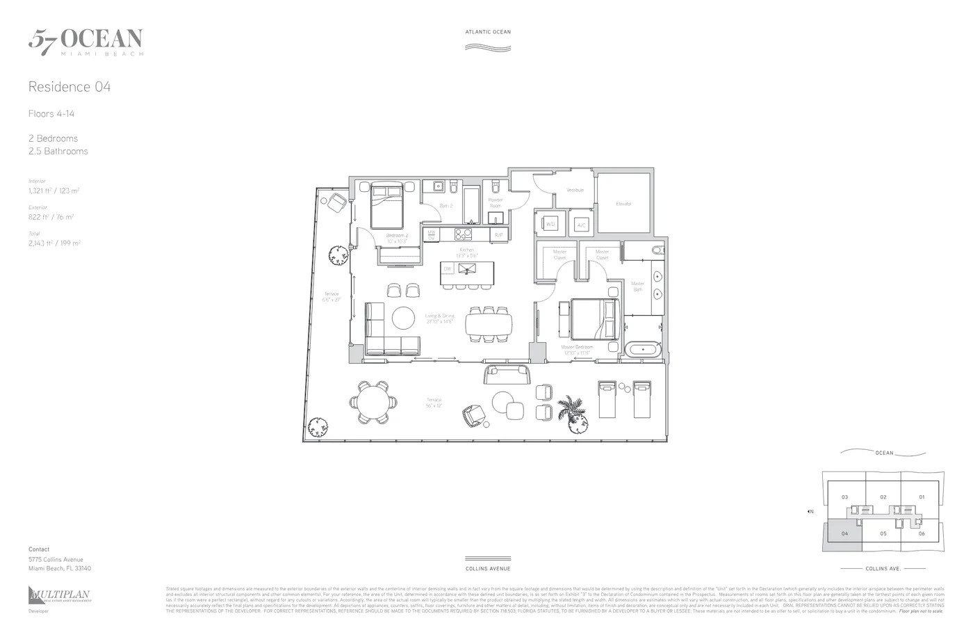 57 Ocean Condominium floor plan Plan 4