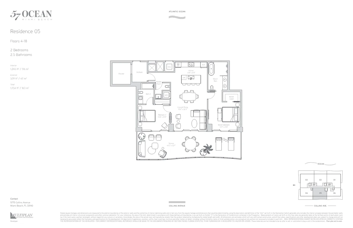 57 Ocean Condominium floor plan Plan 5