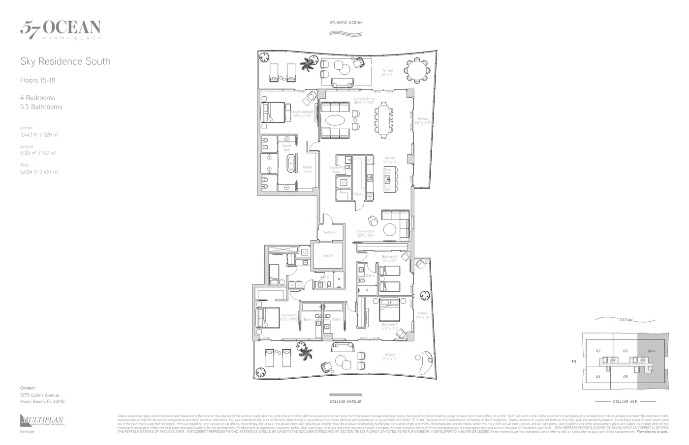 57 Ocean Condominium floor plan Plan 9