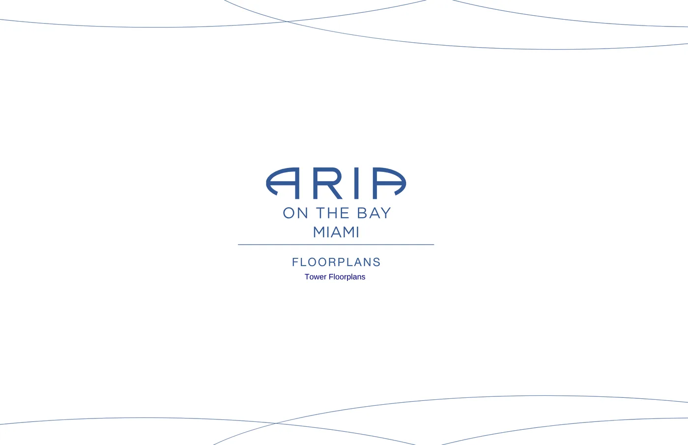 Aria on the Bay floor plan Plan 16