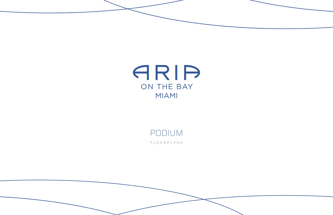 Aria on the Bay floor plan Plan 2