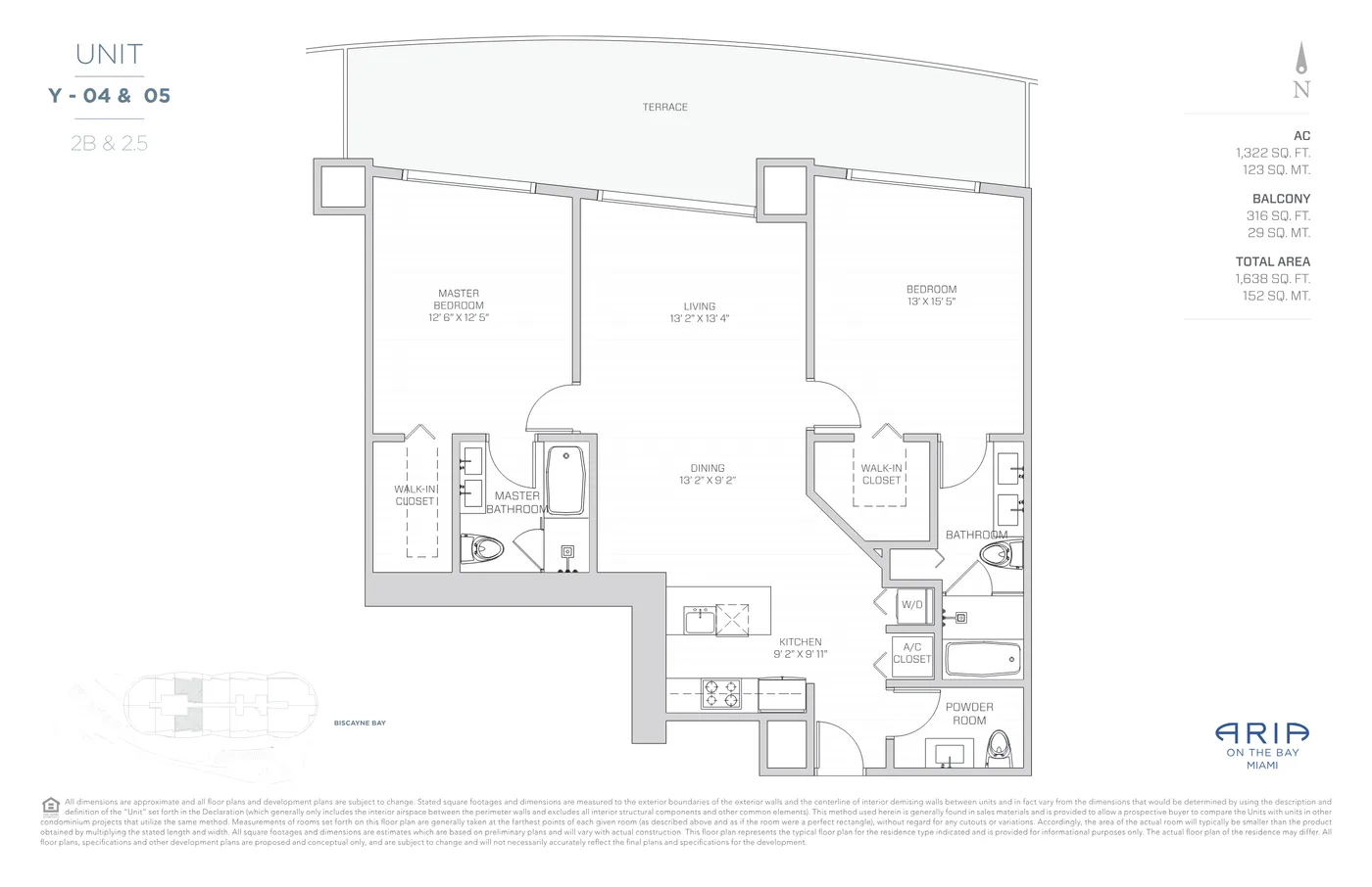 Aria on the Bay floor plan Plan 31