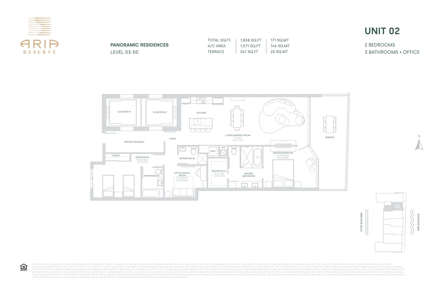 Aria Reserve floor plan Plan 12