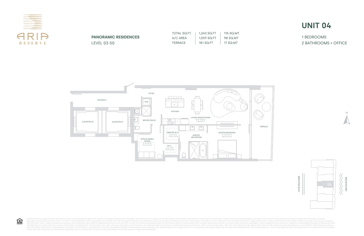 Aria Reserve floor plan Plan 14