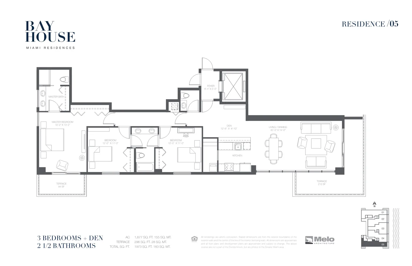 Bay House floor plan Plan 5