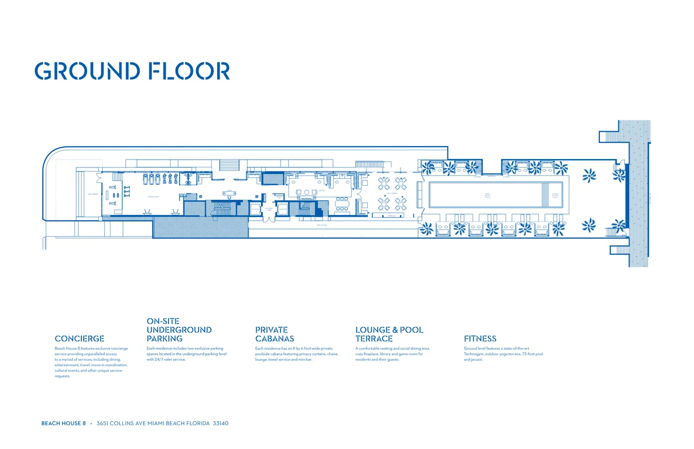 Beach House 8 floor plan Plan 1