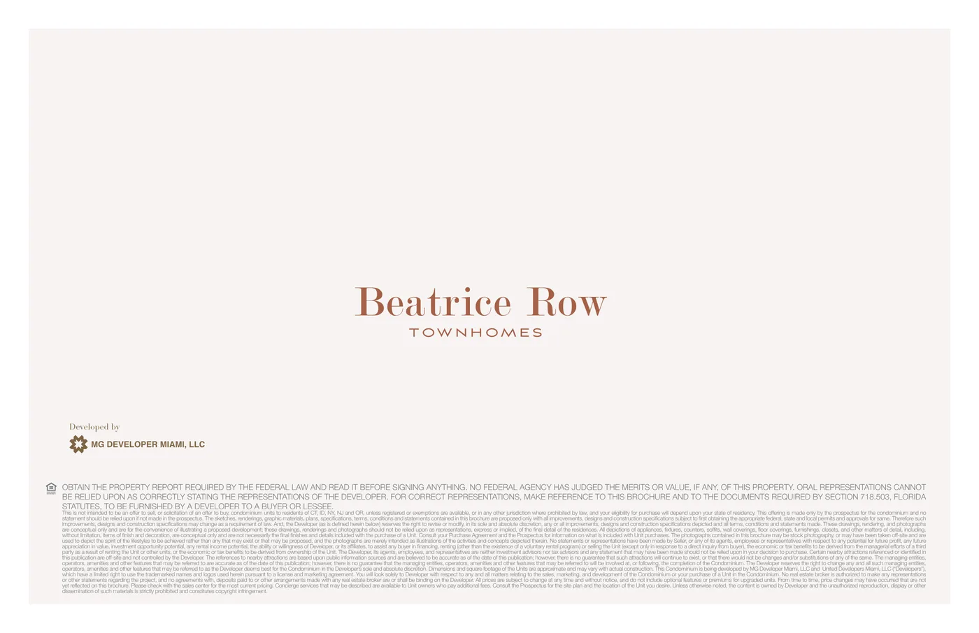 Beatrice Row floor plan Plan 11