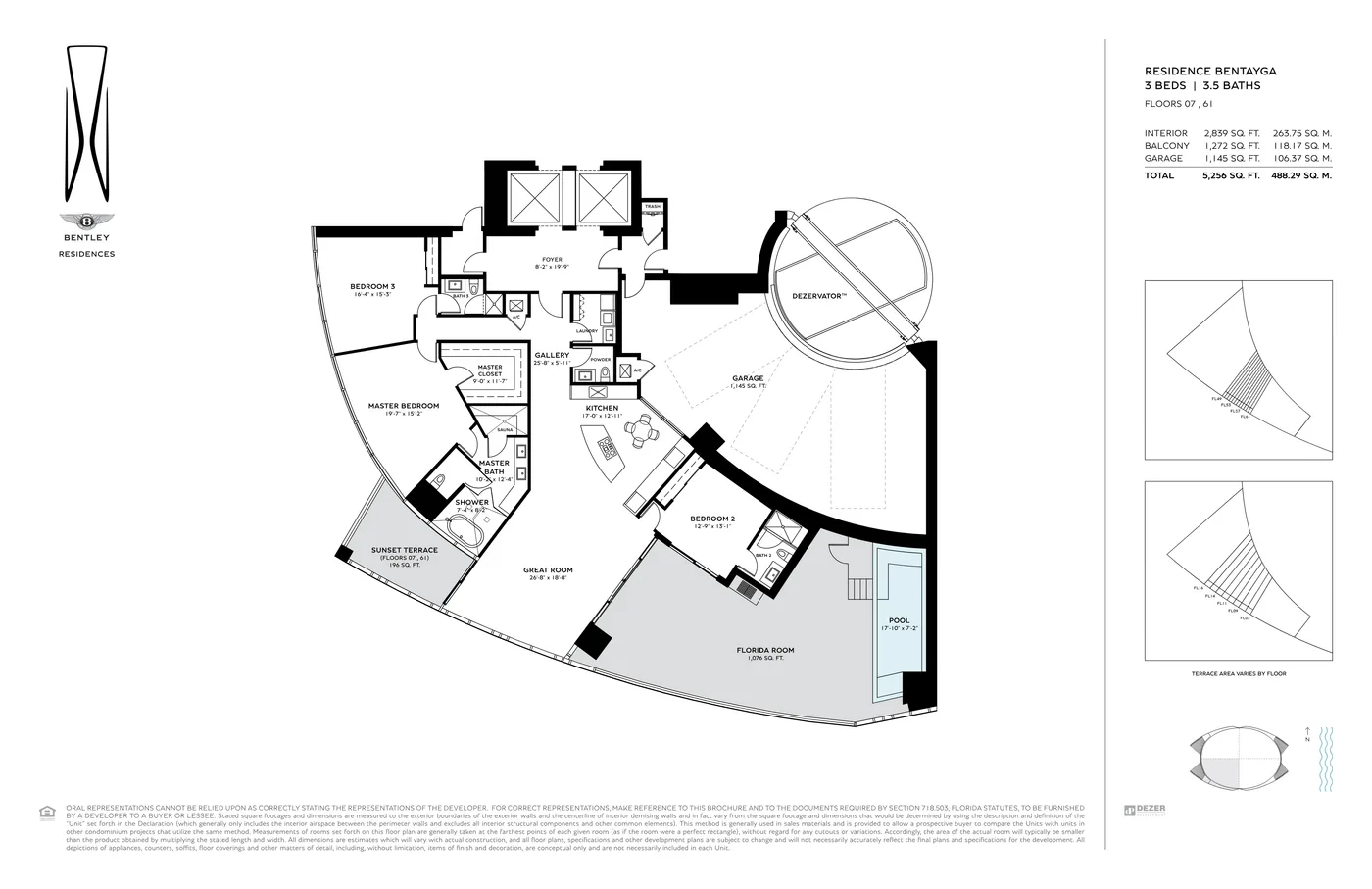 Bentley Residences floor plan Plan 10