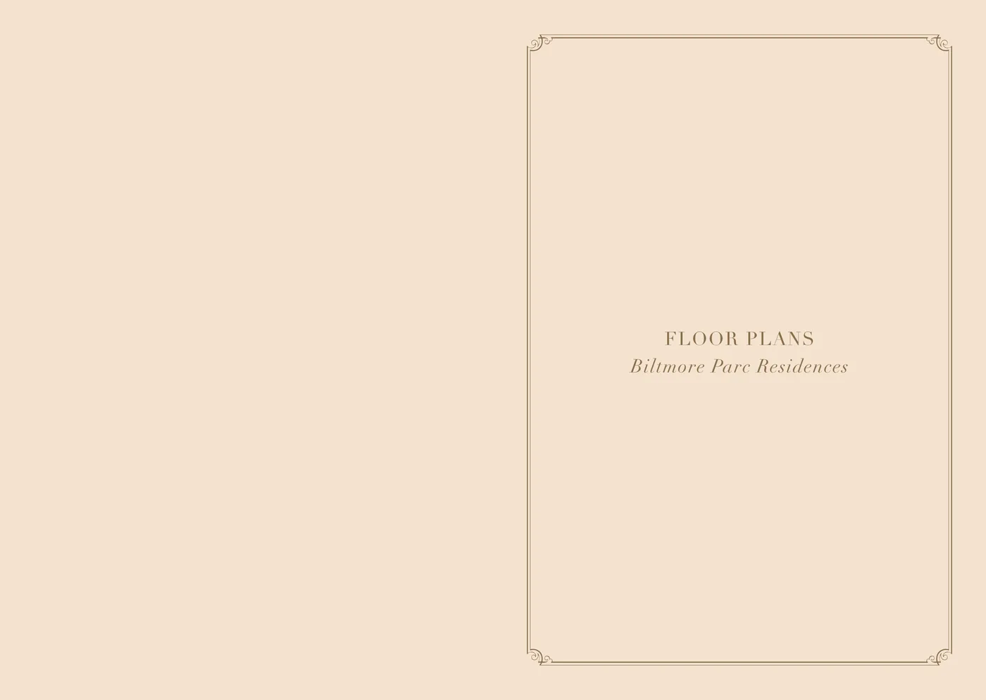 Biltmore Parc floor plan Plan 1