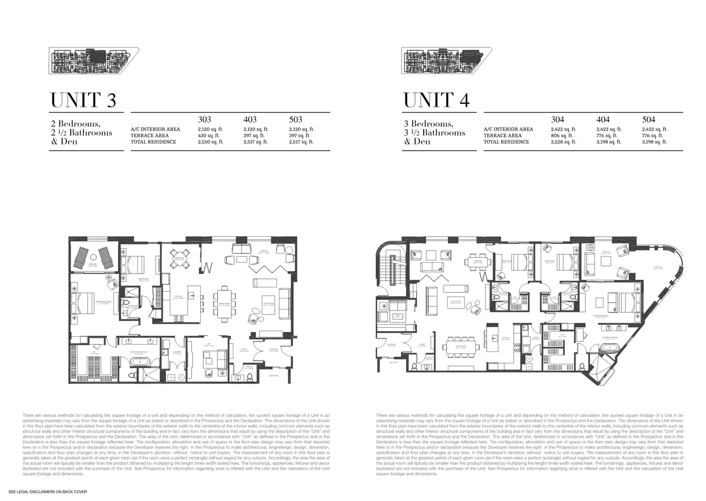 Biltmore Parc floor plan Plan 3