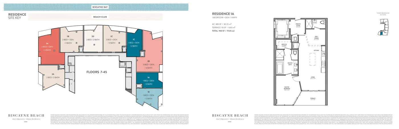 Biscayne Beach floor plan Plan 2