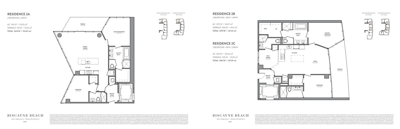 Biscayne Beach floor plan Plan 4