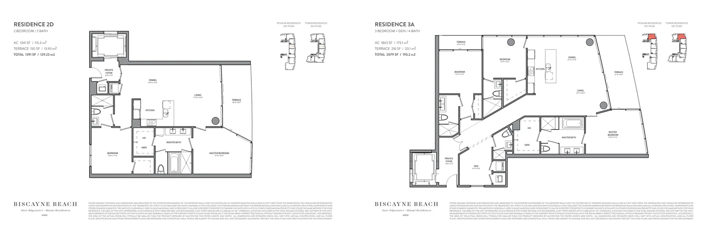 Biscayne Beach floor plan Plan 5