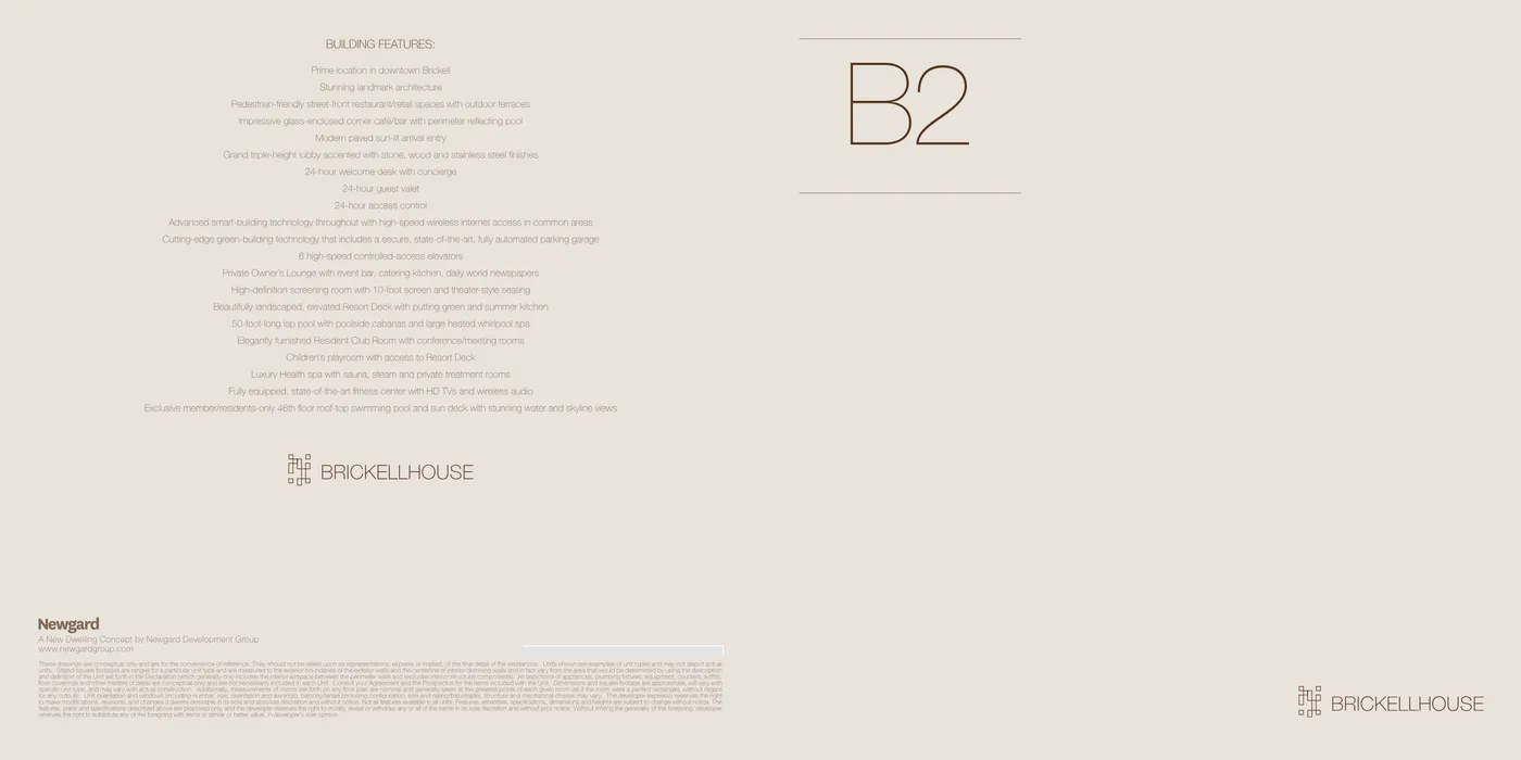 Brickell House floor plan Plan 9
