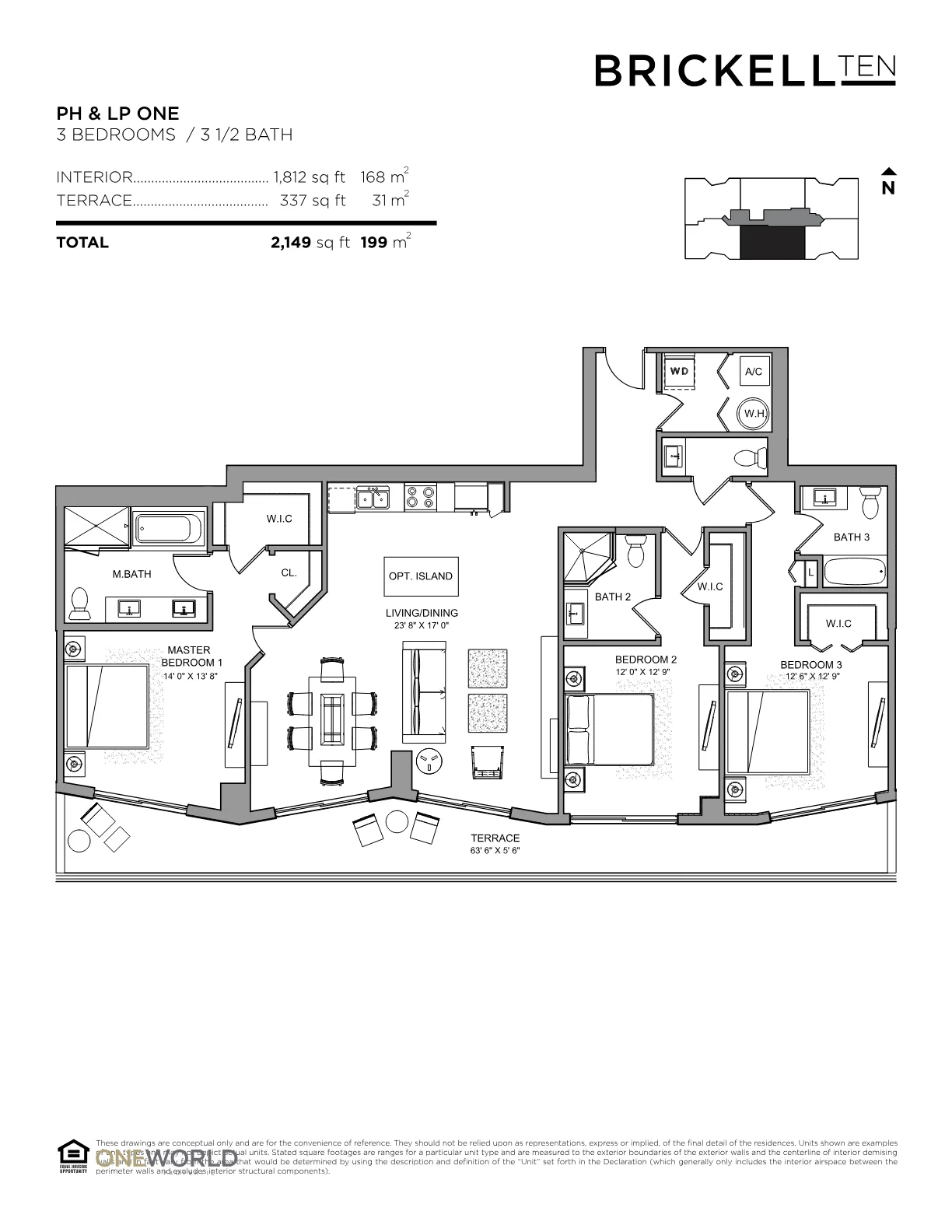 Brickell Ten floor plan Plan 11