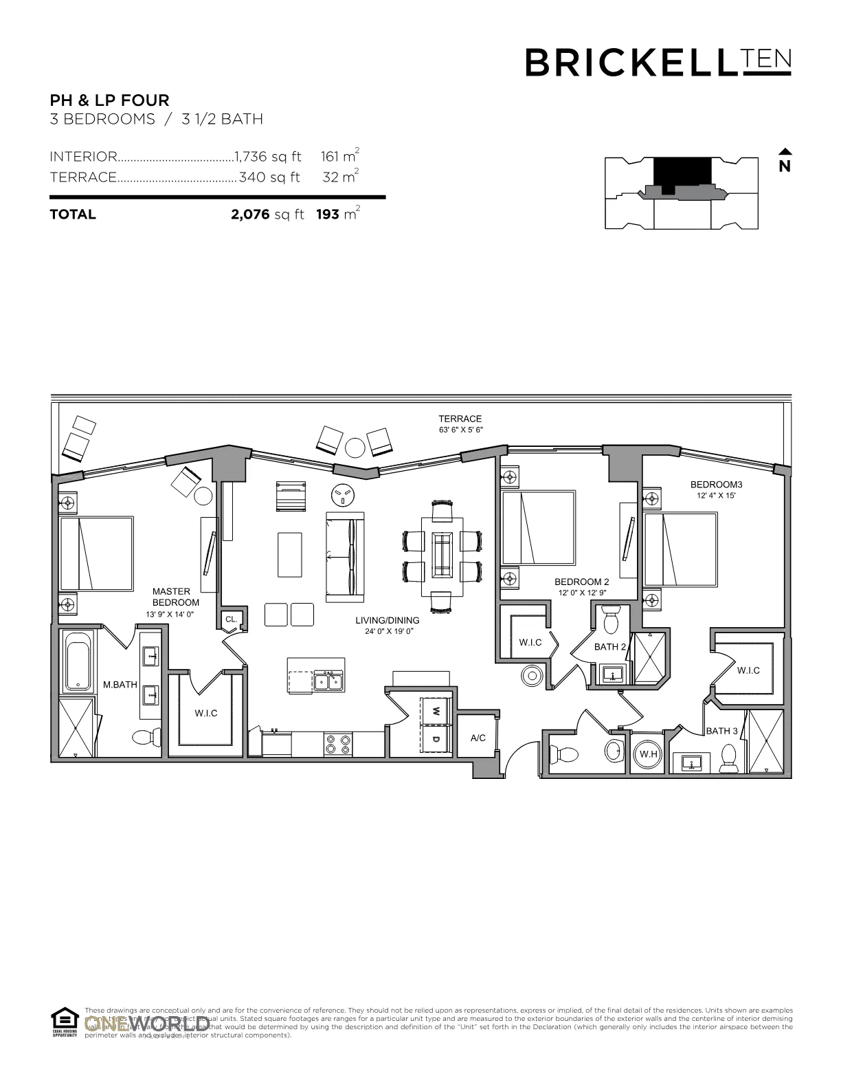 Brickell Ten floor plan Plan 14