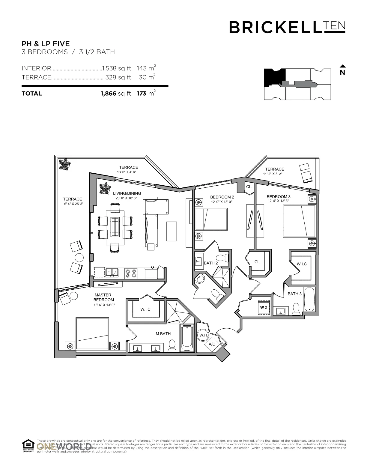 Brickell Ten floor plan Plan 15
