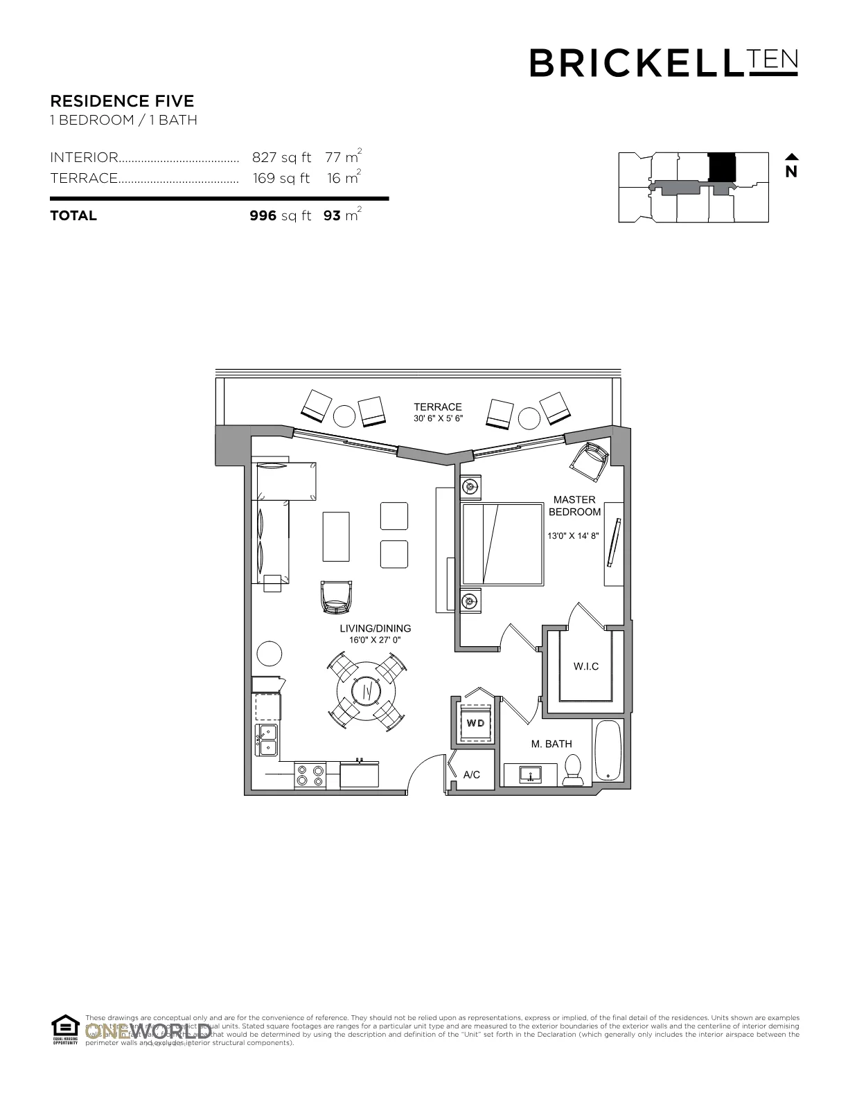 Brickell Ten floor plan Plan 5