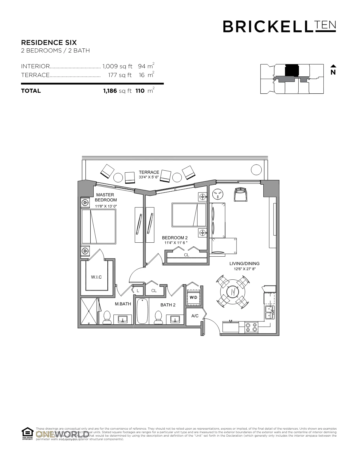 Brickell Ten floor plan Plan 6