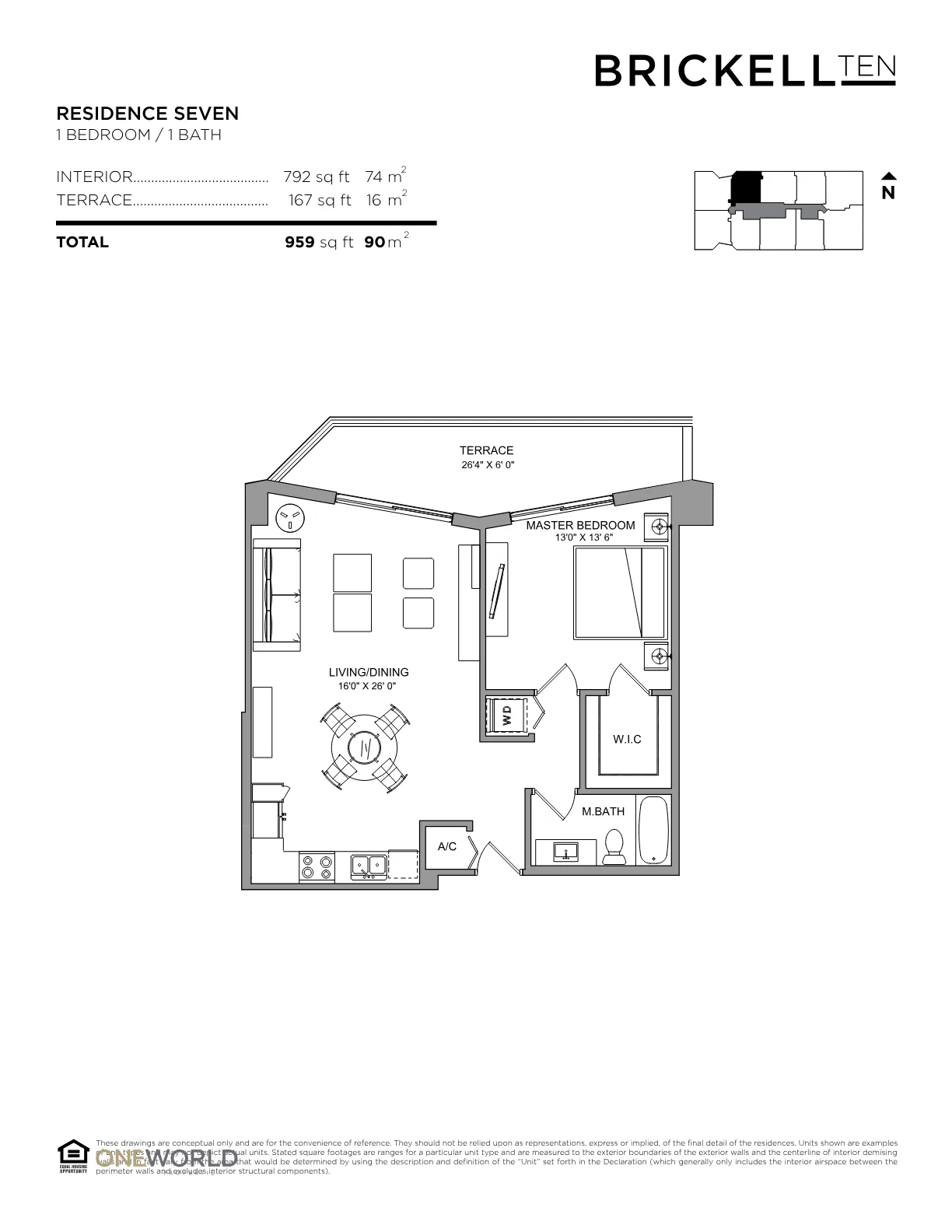 Brickell Ten floor plan Plan 7