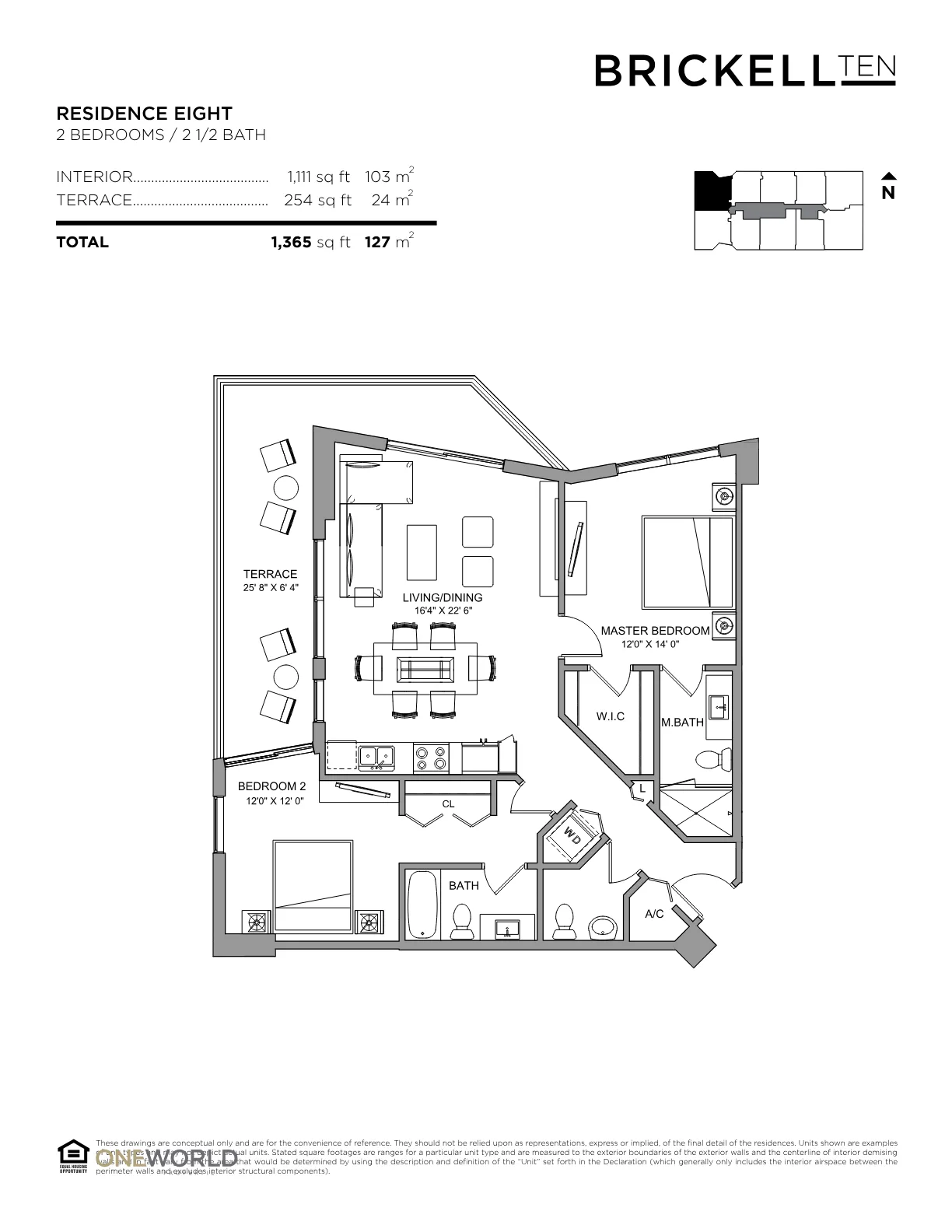 Brickell Ten floor plan Plan 8