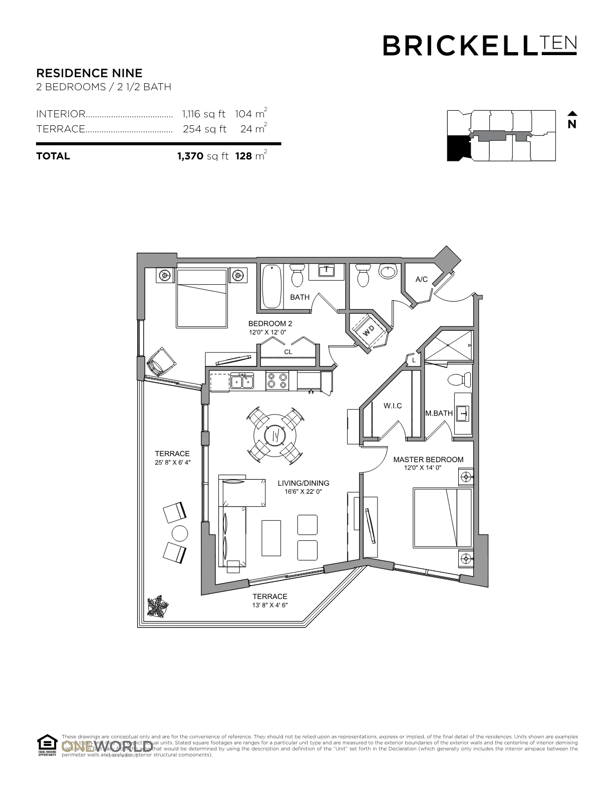 Brickell Ten floor plan Plan 9
