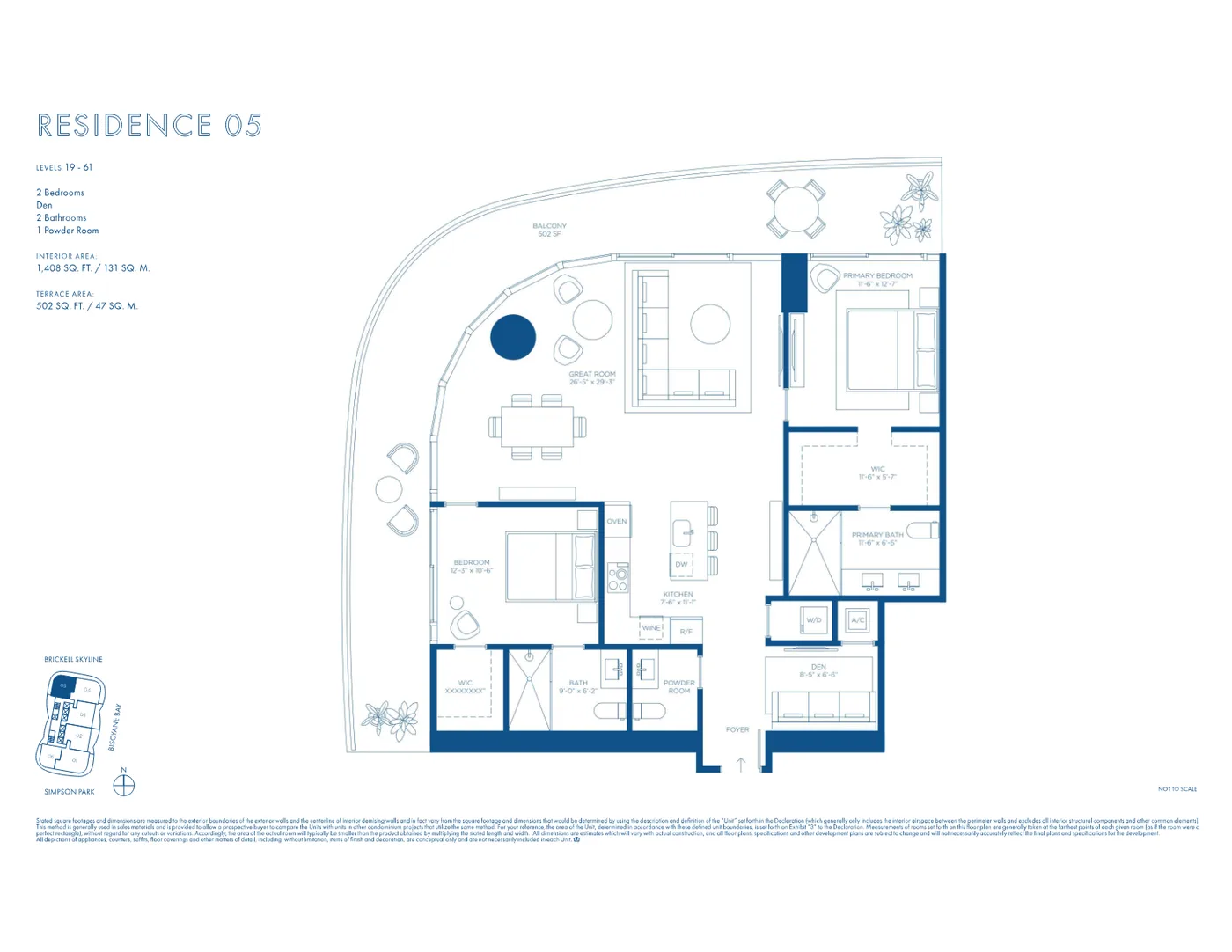 Cipriani Residences Miami floor plan Plan 19