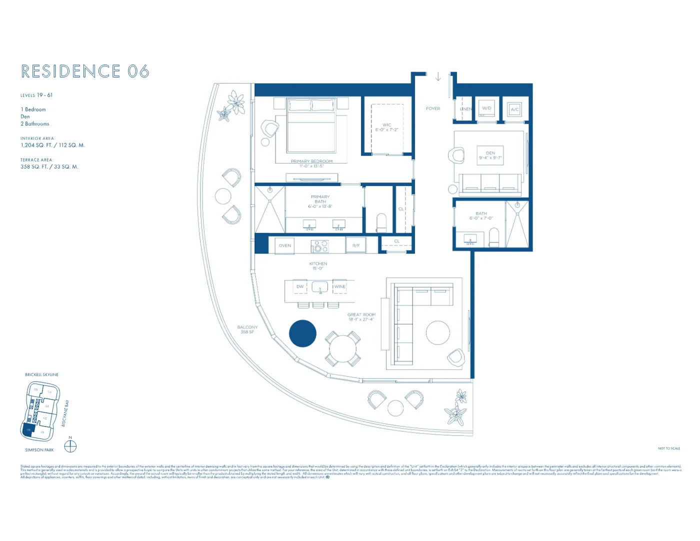 Cipriani Residences Miami floor plan Plan 22