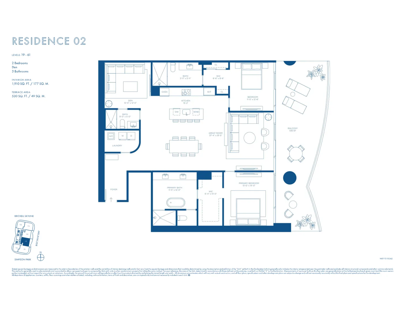 Cipriani Residences Miami floor plan Plan 7