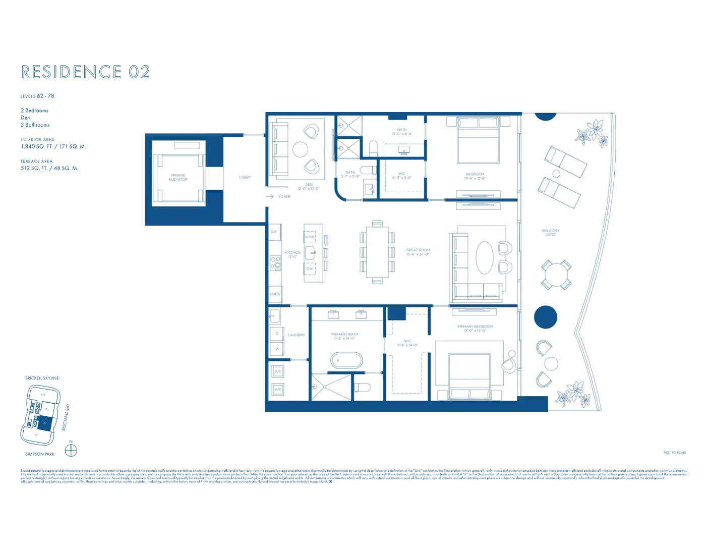 Cipriani Residences Miami floor plan Plan 8