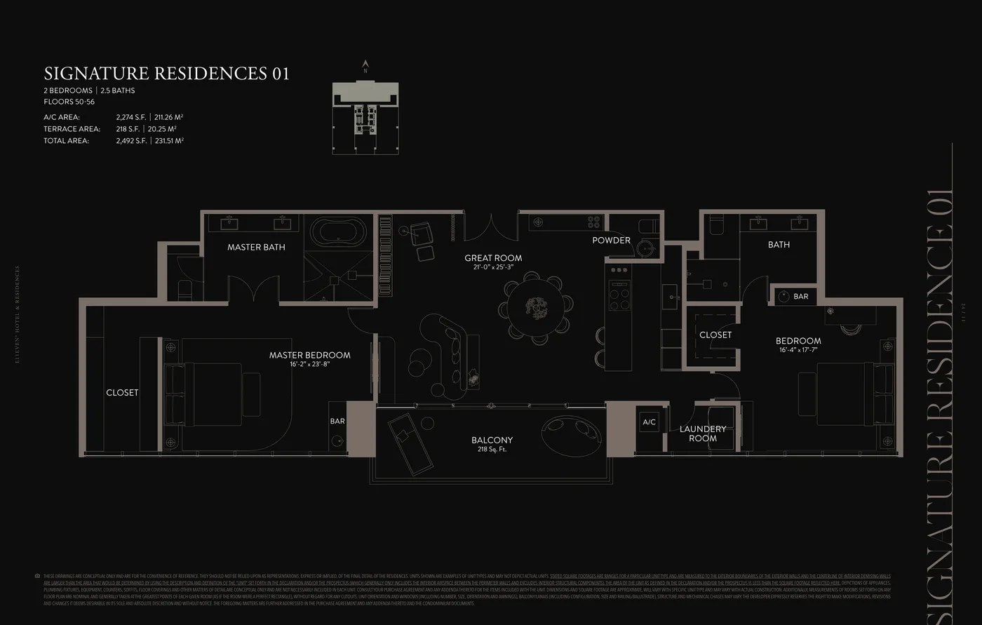 E11EVEN Hotel & Residences Miami floor plan Plan 38