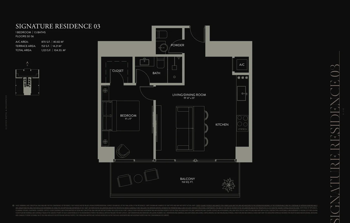 E11EVEN Hotel & Residences Miami floor plan Plan 42