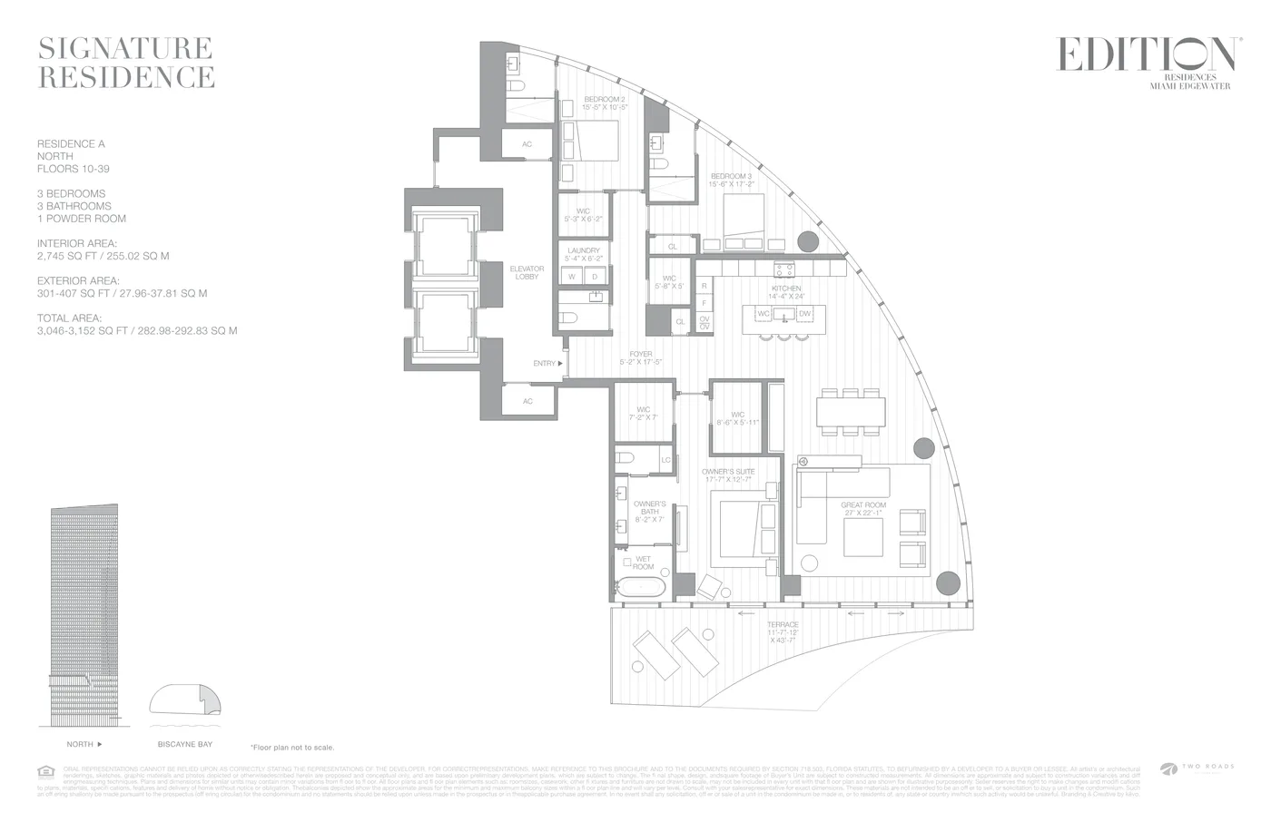 EDITION Residences Miami floor plan Plan 5