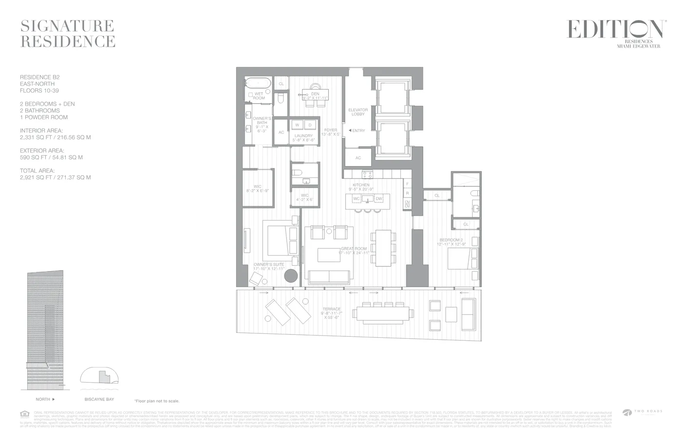 EDITION Residences Miami floor plan Plan 7
