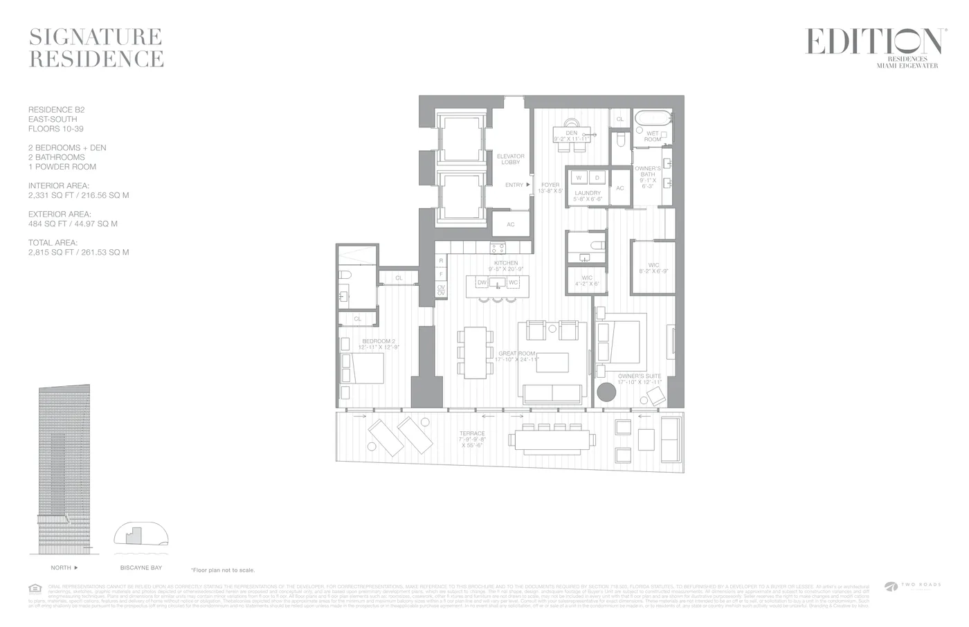 EDITION Residences Miami floor plan Plan 8