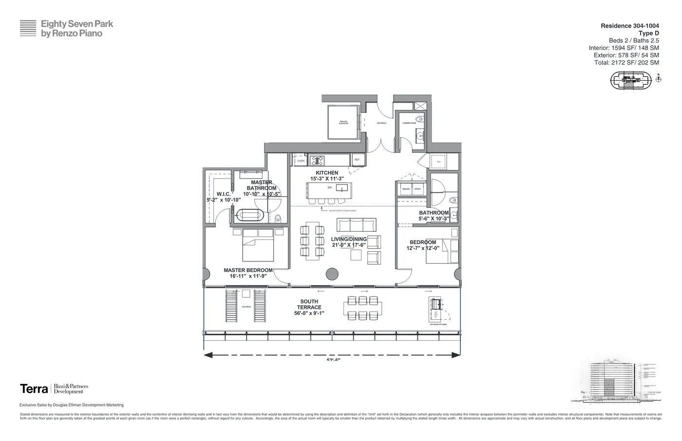 Eighty Seven Park floor plan Plan 2