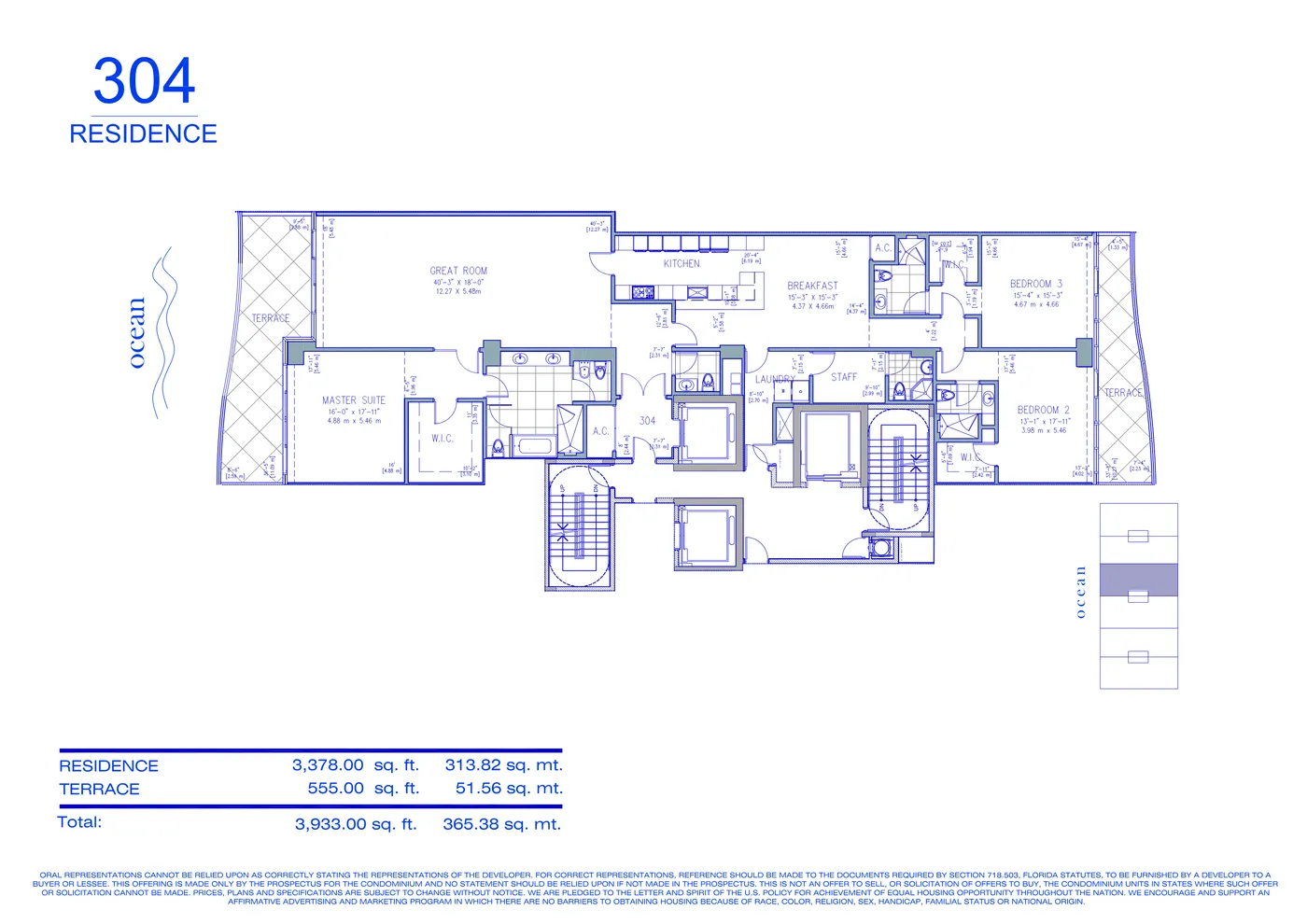 Fendi Château floor plan Plan 10