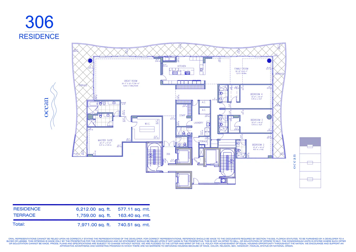 Fendi Château floor plan Plan 12