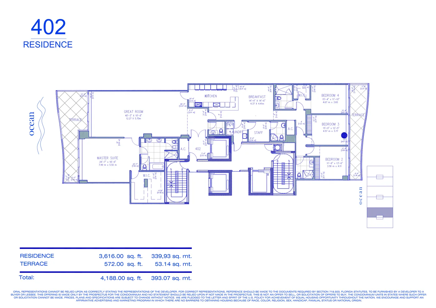 Fendi Château floor plan Plan 14