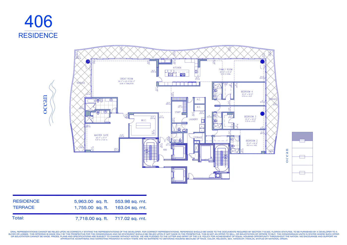 Fendi Château floor plan Plan 18