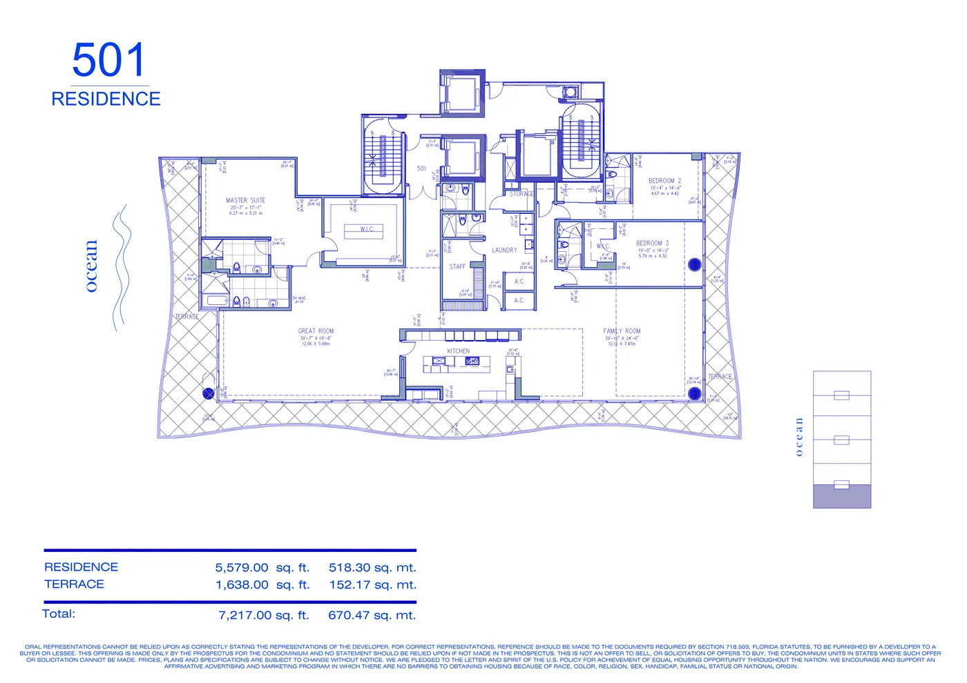Fendi Château floor plan Plan 19