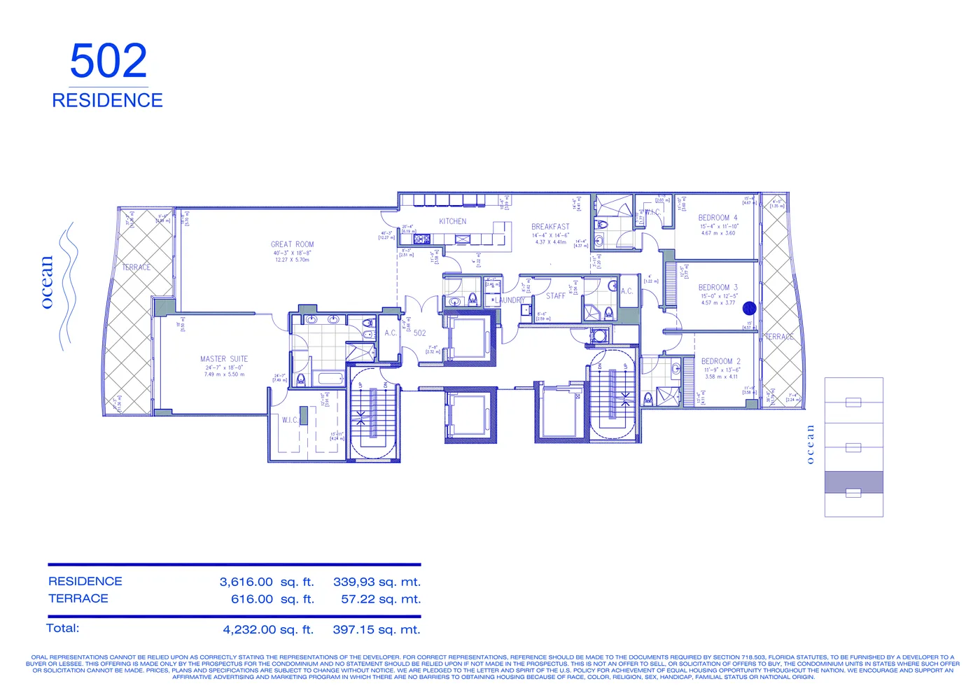 Fendi Château floor plan Plan 20