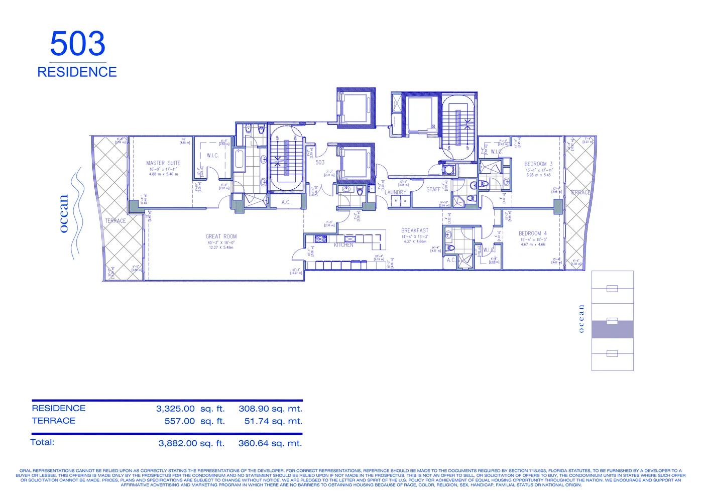 Fendi Château floor plan Plan 21
