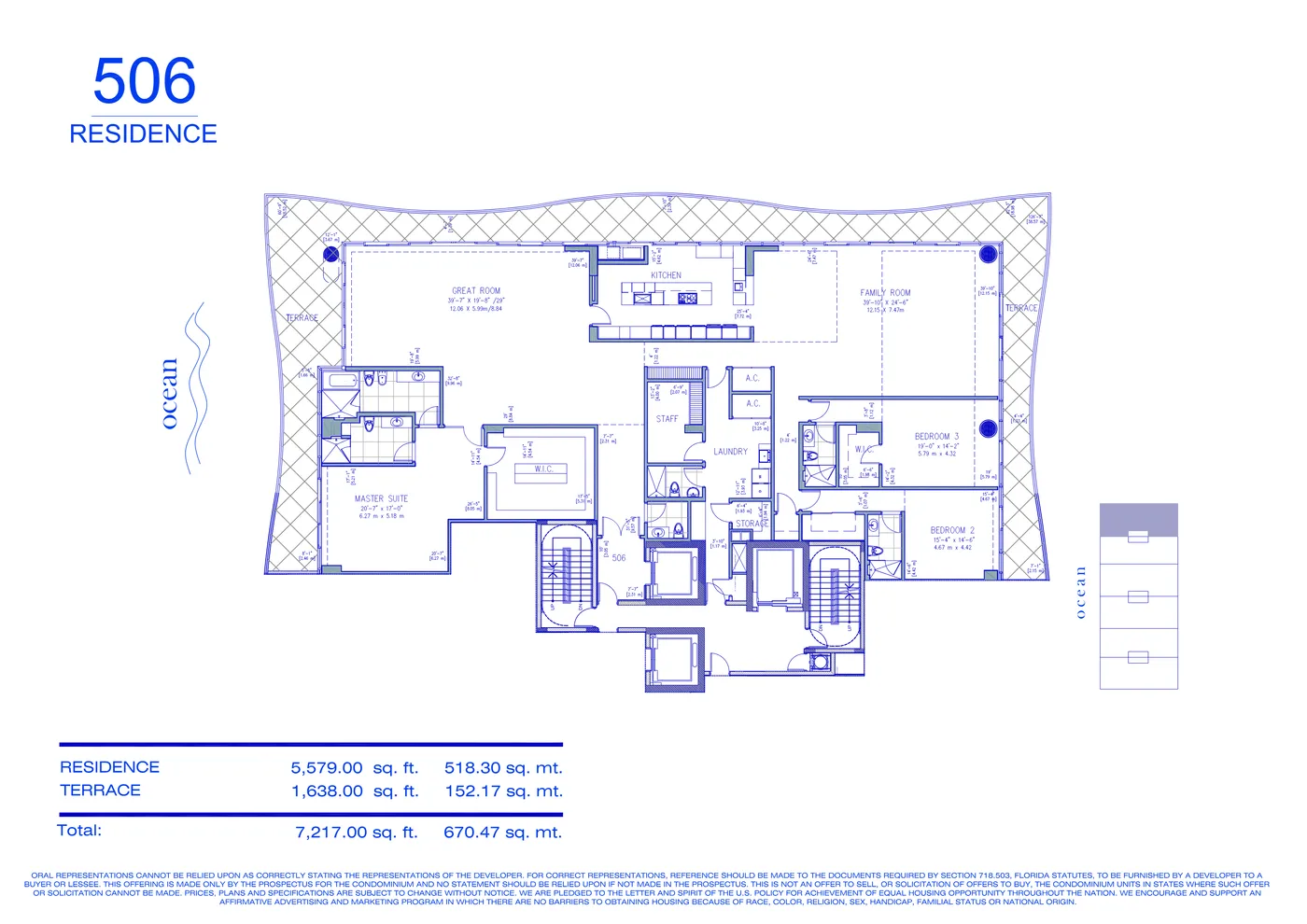Fendi Château floor plan Plan 24