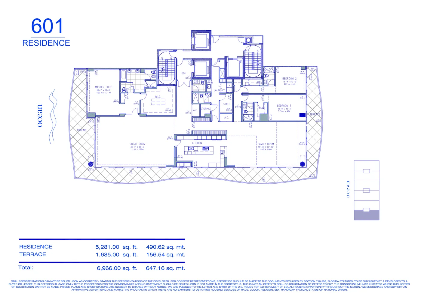 Fendi Château floor plan Plan 25
