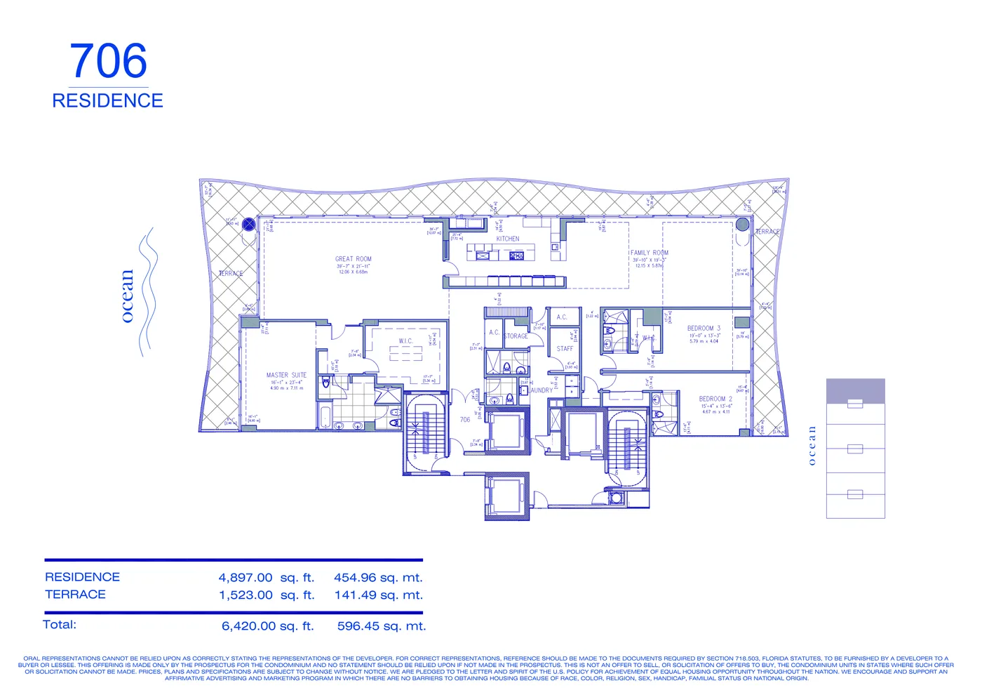 Fendi Château floor plan Plan 36