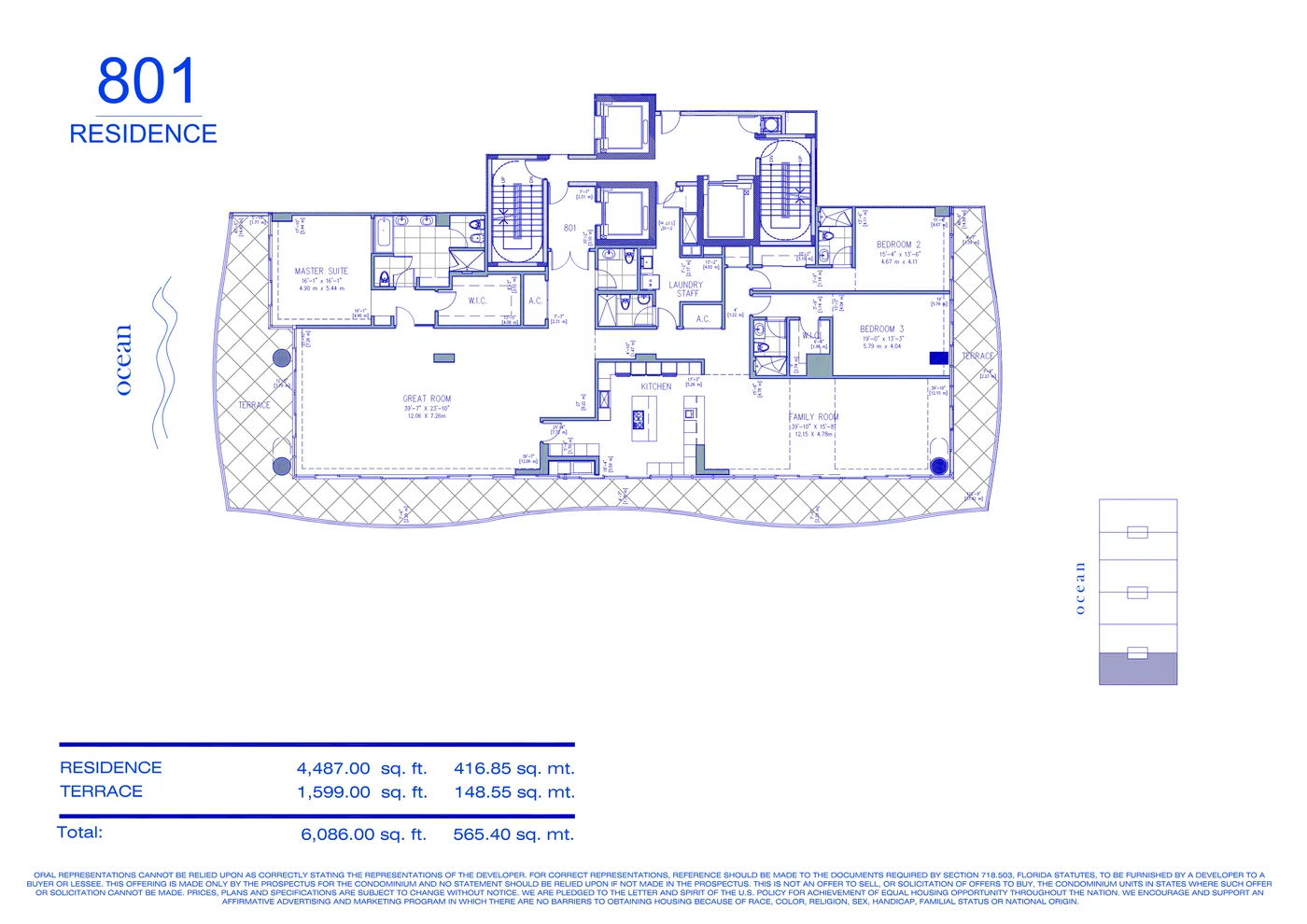 Fendi Château floor plan Plan 37