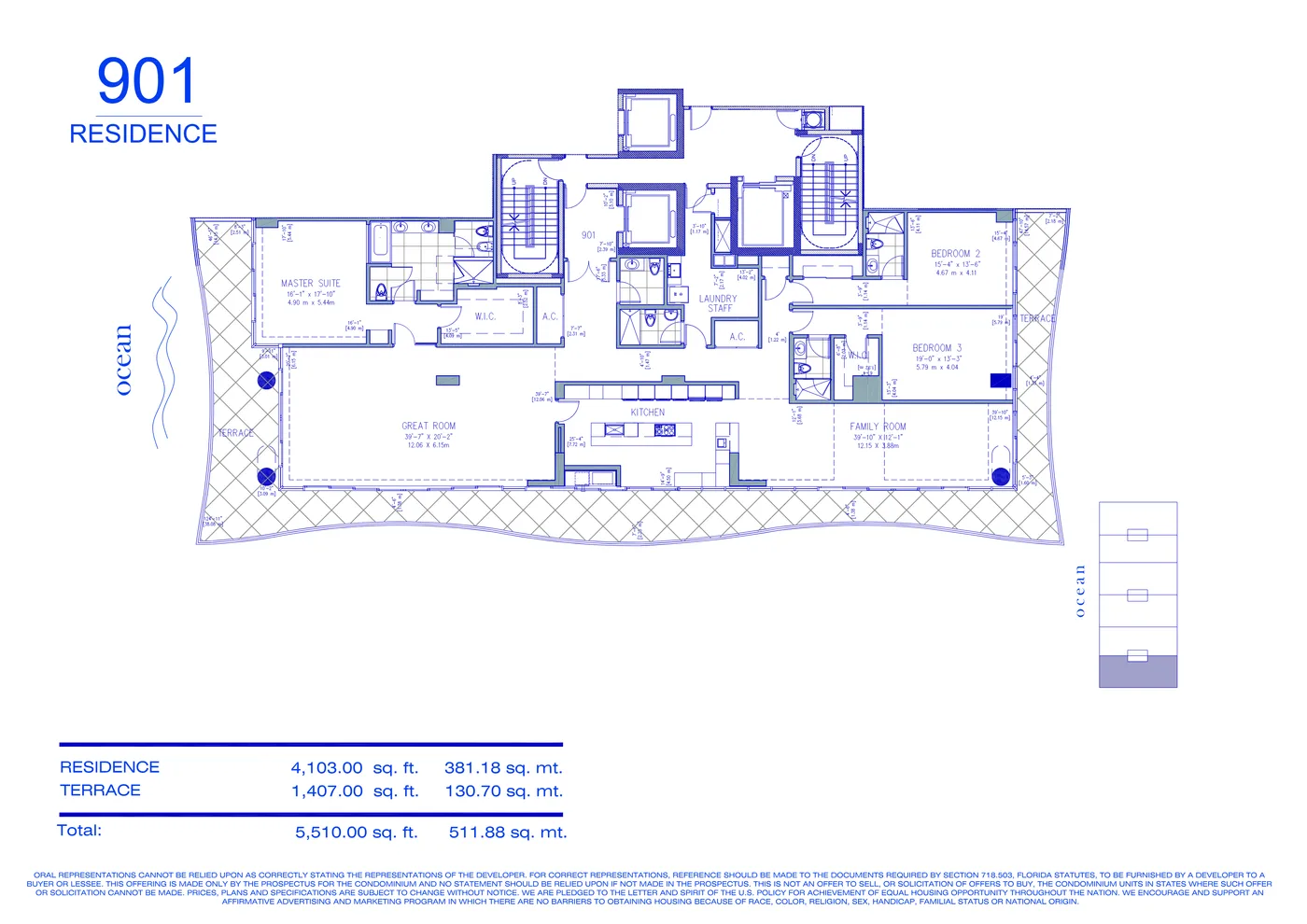 Fendi Château floor plan Plan 43